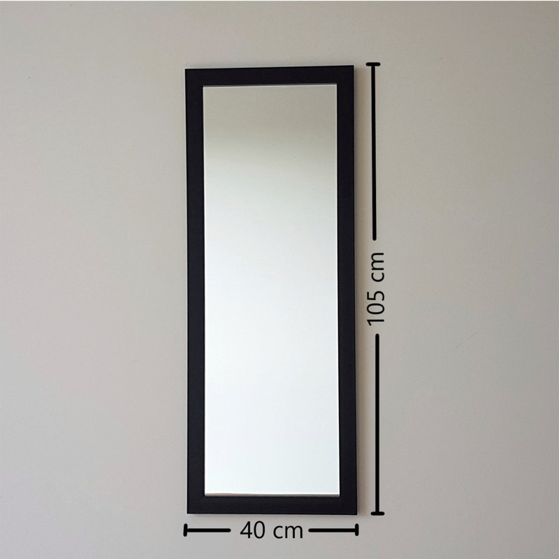 Thurlow Engineered Wood Flat Wall Mirror
