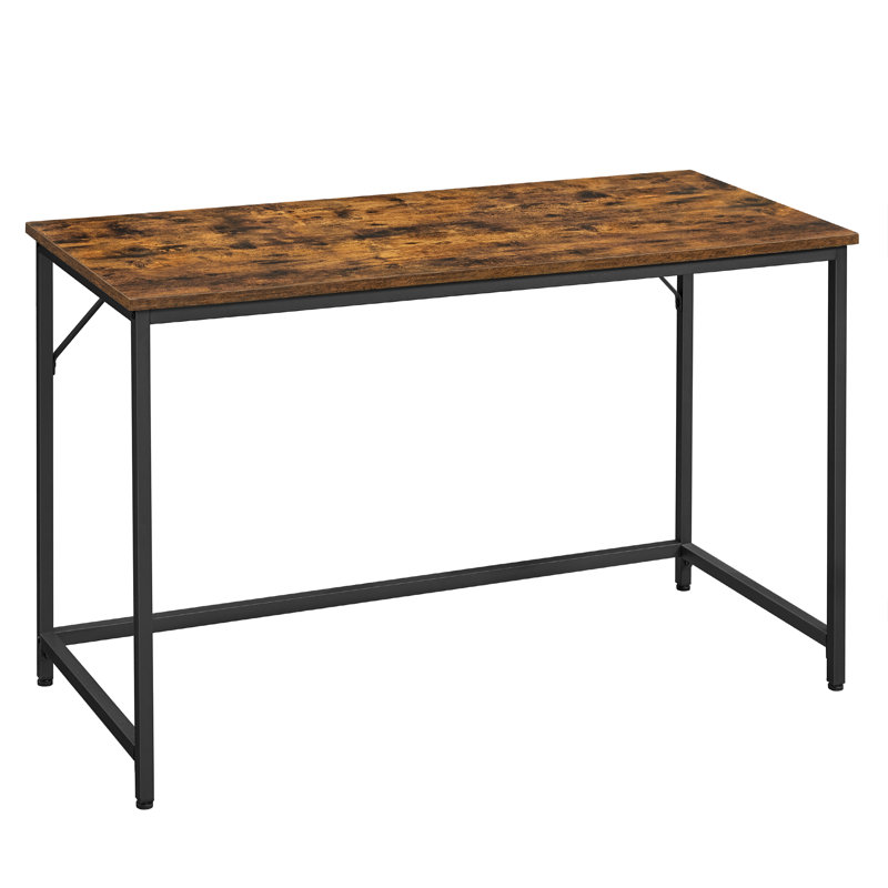 Wydmire Desk, Dark Brown/Black, 29.5" H x 52.4" W x 19.7" D