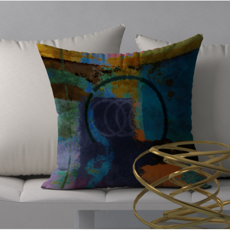 Housse et insert de coussin carré Swell, 20 po X 20 po