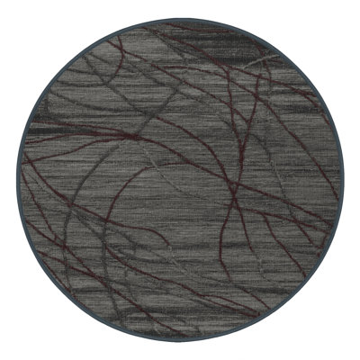 Tapis noir lavable à la machine
