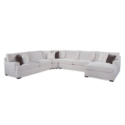 Cambria Four Piece Chaise Sectional by Braxton Culler