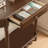 Retro Solid Wood Minimalist Console Table