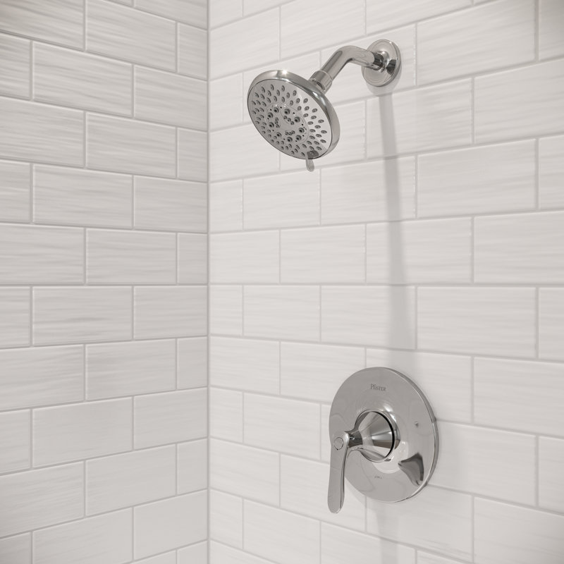 Weller Dual Function Shower Faucet, Polished Chrome