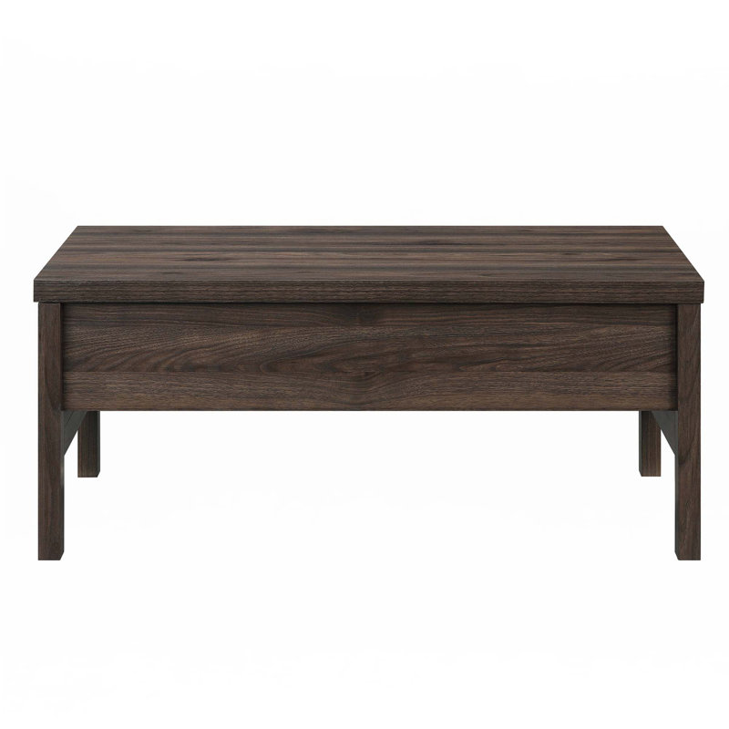 Table basse avec plateau relevable
