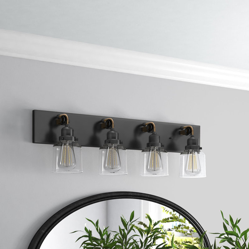Daimar 4 - Light Dimmable Vanity Light, Graphite