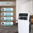Shinco 10,000 Btu Portable Air Conditioner, Portable Ac Unit With Built-in Cool, Dehumidifier & Fan Modes For Room Up To 300 Sq.ft, Rc, Wi-fi Enabled, 24 Hour Timer, Window Kit
