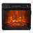 18" Recessed or Wall Mounted Electric Fireplace Insert, 1400W