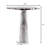 Poste Marble Column End Table