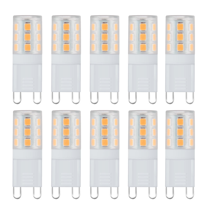 Walhame 3W G9 LED Capsule Light Bulb, 3000
