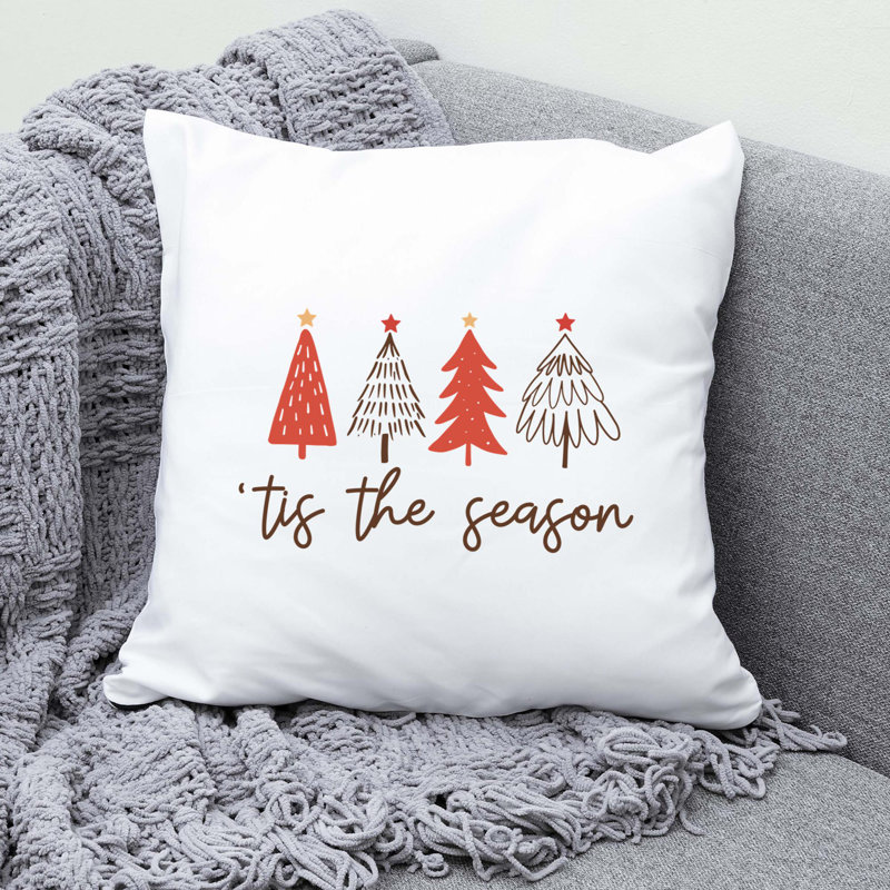 Christmas-15_1 Reversible Throw Pillow, 16" x 16"