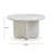 Nesting Indoor/Outdoor Marble Coffee Tables