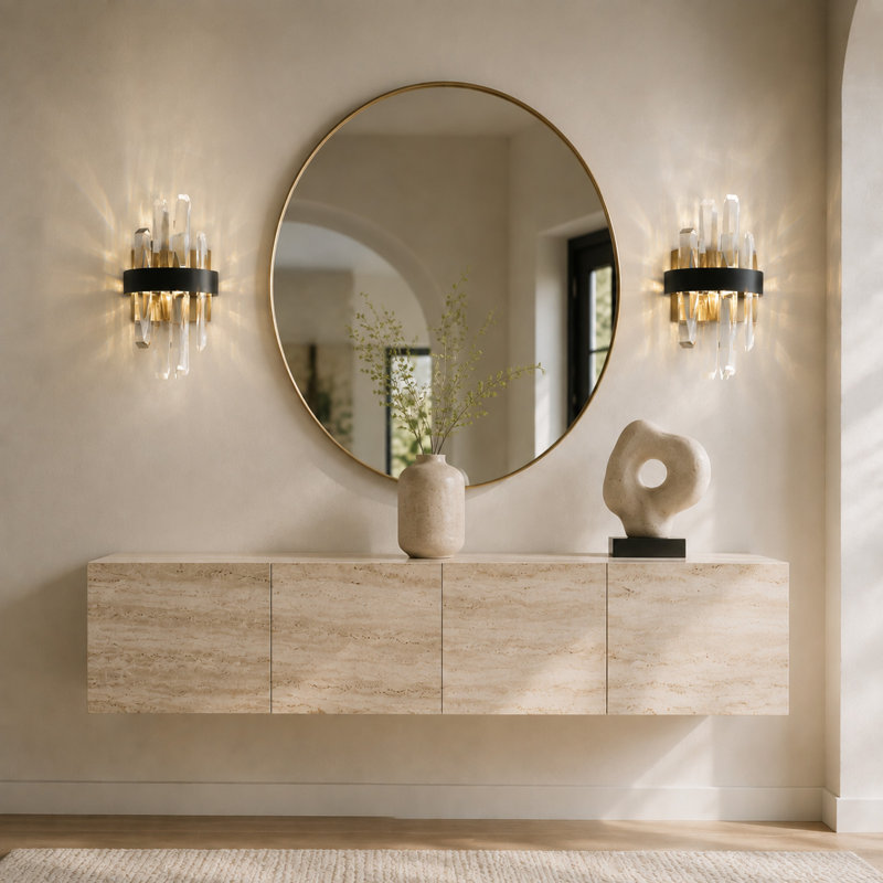 Grigor LED Armed Sconce