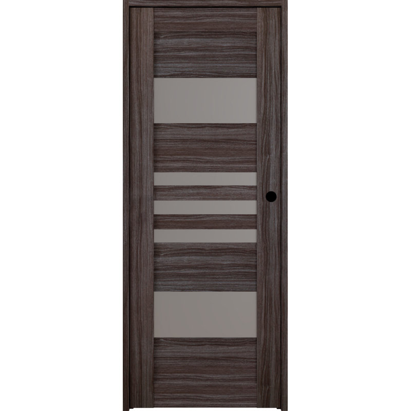 Porte standard à panneaux en bois et polypropylène, 28 po x 80 po