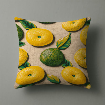 Indoor and Outdoor Throw Pillow