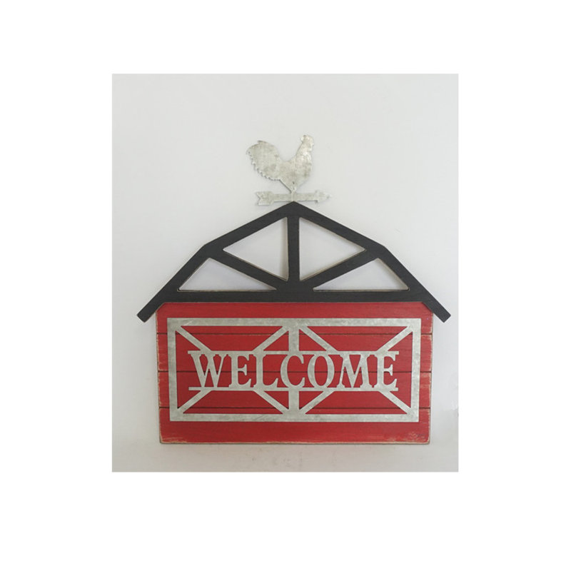 Décoration murale "Welcome"