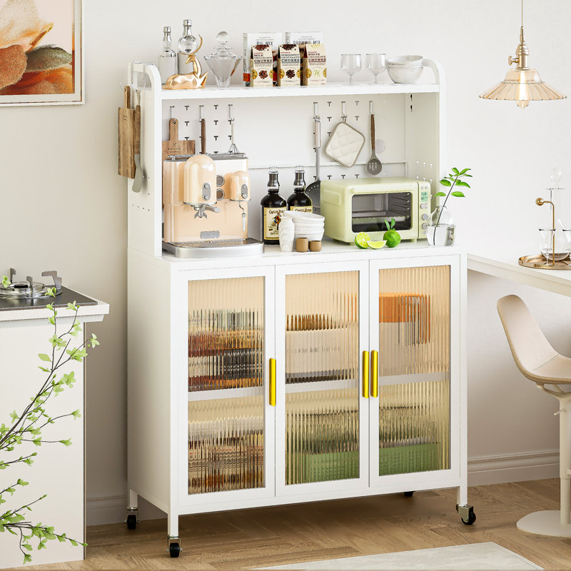 Armoires de cuisine en acier au carbone (tabouret non inclus)