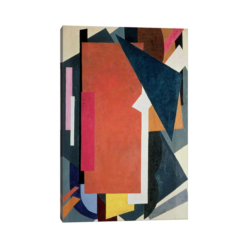 Toile en métal Steemplix - Painterly Architectonics, 1916-1917 par Lyubov Popova