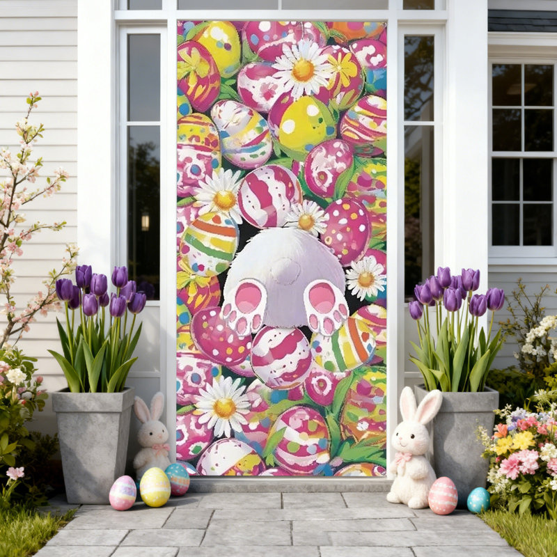 Rideau de porte de Pâques, Koeki, D