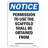 Permission to Use the Scaffold Sign