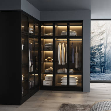 Willa Arlo Wayfair Armoire Wood | + Manufactured Hoschton Interiors Solid