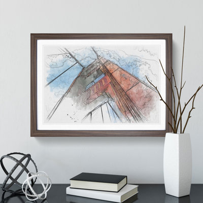 Golden Gate Bridge Vol.1 - Picture Frame Painting