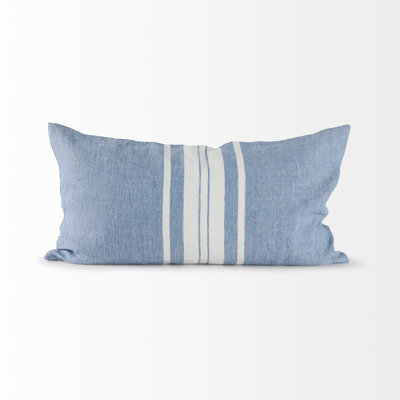 Brigitta Striped Linen Pillow Cover