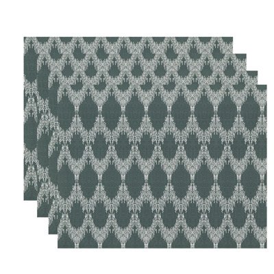 Lassiter Polyester Geometric Rectangle Placemat
