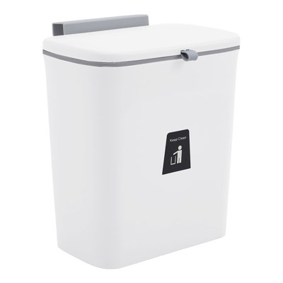 Ardara Plastic Step On Kitchen Trash Can - 1.9L