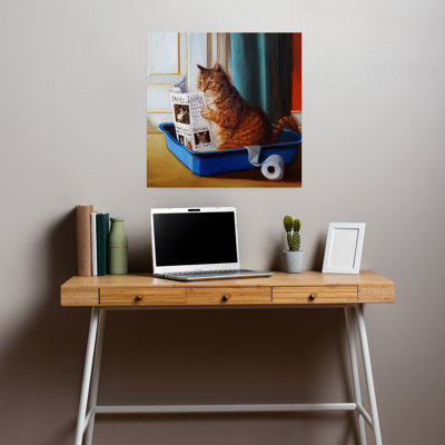 Kitty Throne, art urbain contemporain de chat