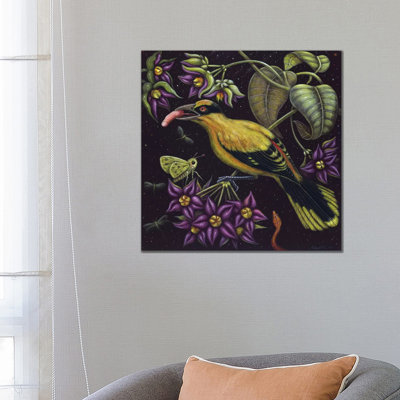 Birdfinger 1 Piece Wrapped Canvas Wall Art