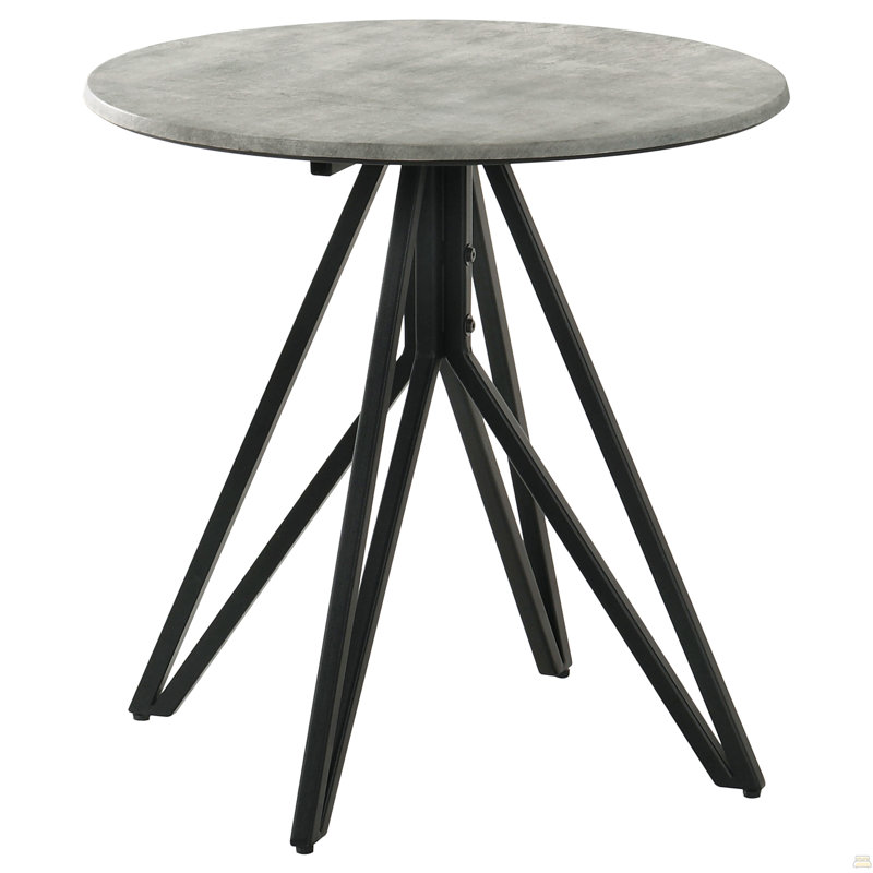 Ensemble de 3 tables basses et tables de bout rondes