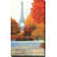 Automne à Paris en couple - Peinture-196259257-196259256