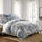Dolce  Blue Fog Cotton Coverlet Set  8 Piece-109897254