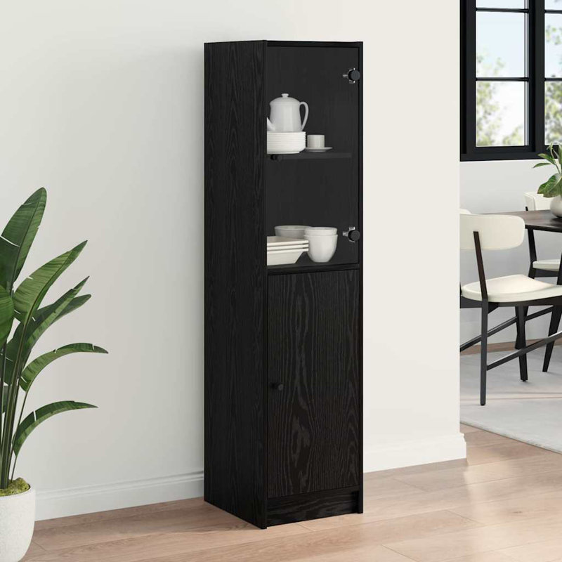 35cm Sideboard, Black Oak