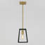 Luminaire suspendu 1L avec ampoules ambre ambre de 40 W