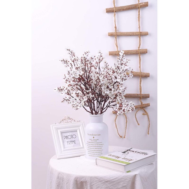 Arrangement floral maison de mariage, Blanc