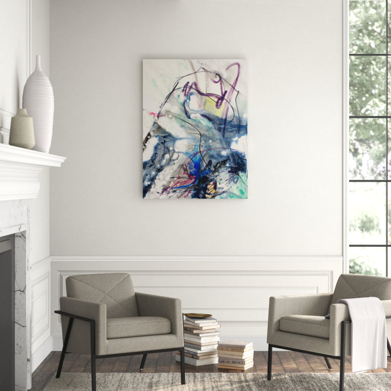 Ridges - Artist Enhanced Canvas Print, 60" H x 40" W x 1.5" D, Unframed Canvas