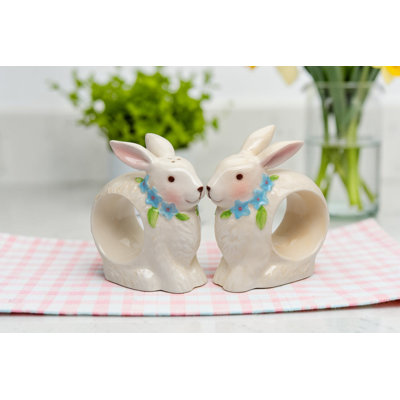 Bunny Salt And Pepper Shaker Set
