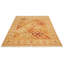 Tapis de bois one-of-kind-noué la 2010 ushak cuivre/crème/cuivre foncé 8 pi 2 po x 9 pi en laine de 10 po Vuslat