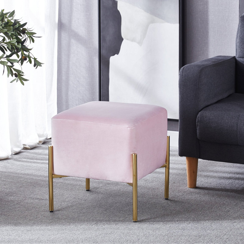 Repose-pieds Burdell G02, Rose