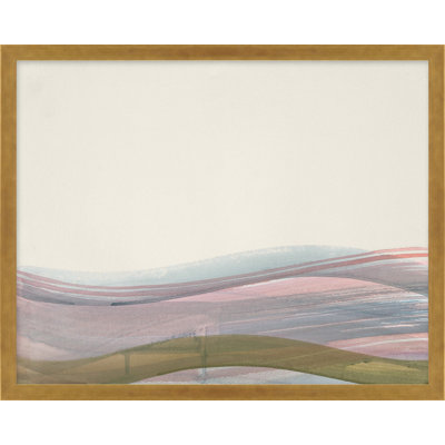 “Preliminary no. 4" by Beth James - Framed Wall Art