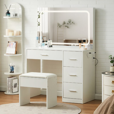Dressing Table with Mirror
