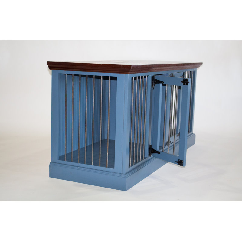 Cage pour animaux Damien, Rhum des Caraïbes, Bleu fumée