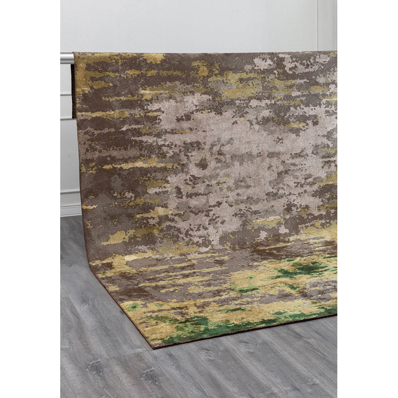 Anaisa Abstract Hand Loom Indoor / Outdoor Area Rug, Rectangle 240 x 300cm