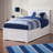 Kindig Solid Wood Coastal Cottage Platform Bed with Matching Footboard and Storage Drawers-2125754673-2125754672