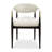 Uttermost Moxie White Dining Arm Chair