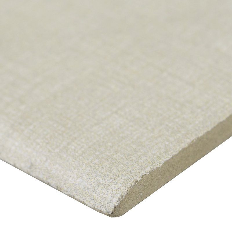 Copra 3 in. x 18 in. Matte Porcelain Bullnose Tile Trim, Sahara