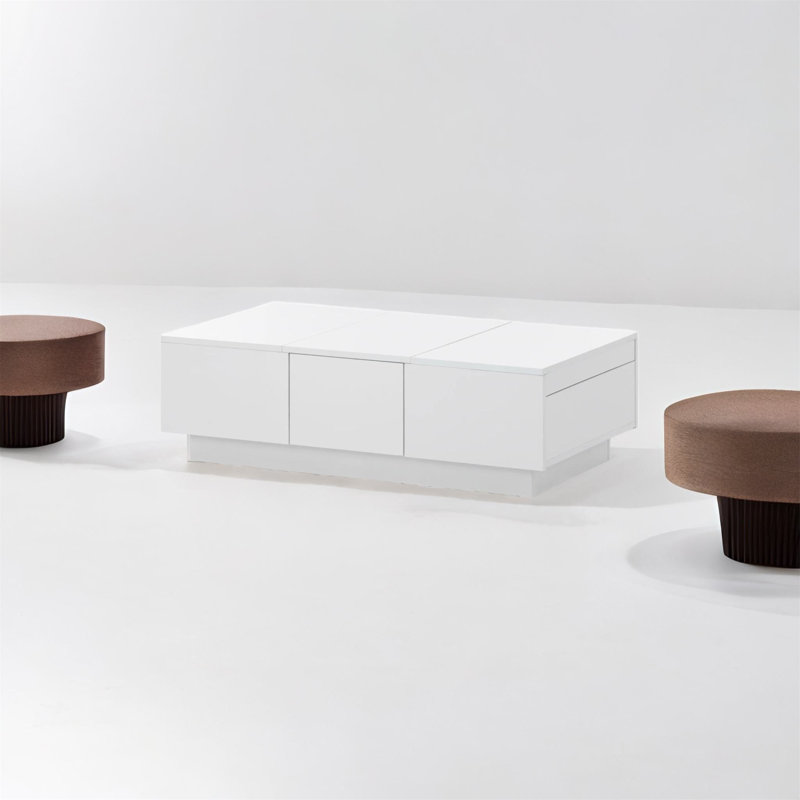 Doti Coffee Table, White