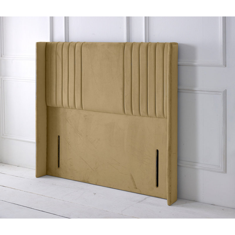 Upholstered Headboard, Double (4'6), Coffee