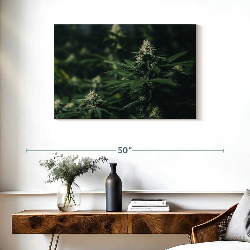 Fresh Marijuana, 24" H x 36" W